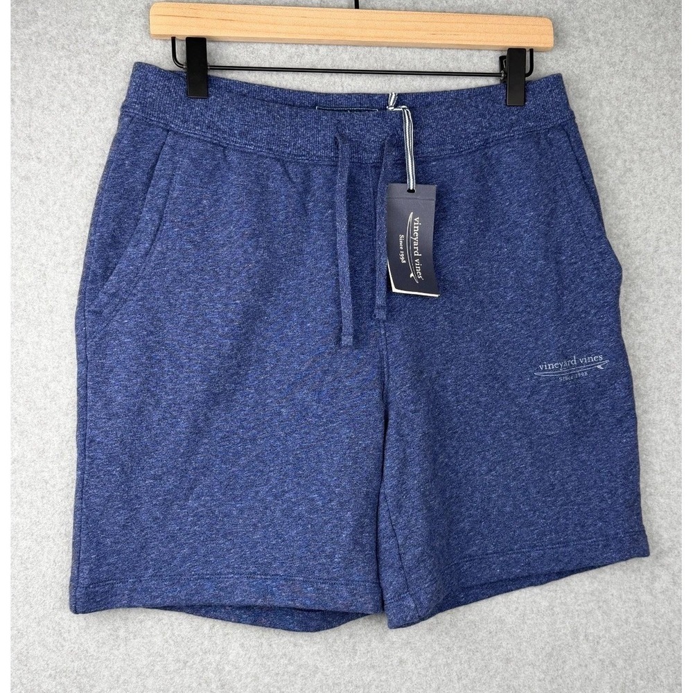 NWt Vineyard Vines Surfside Lounge Drawstring Shorts Baltic Blue Mens M